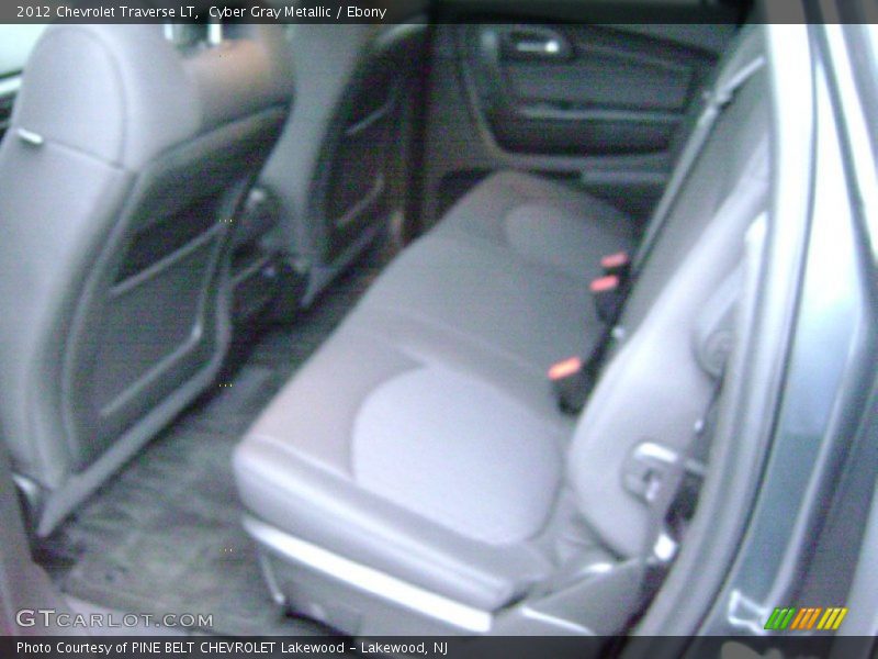 Cyber Gray Metallic / Ebony 2012 Chevrolet Traverse LT