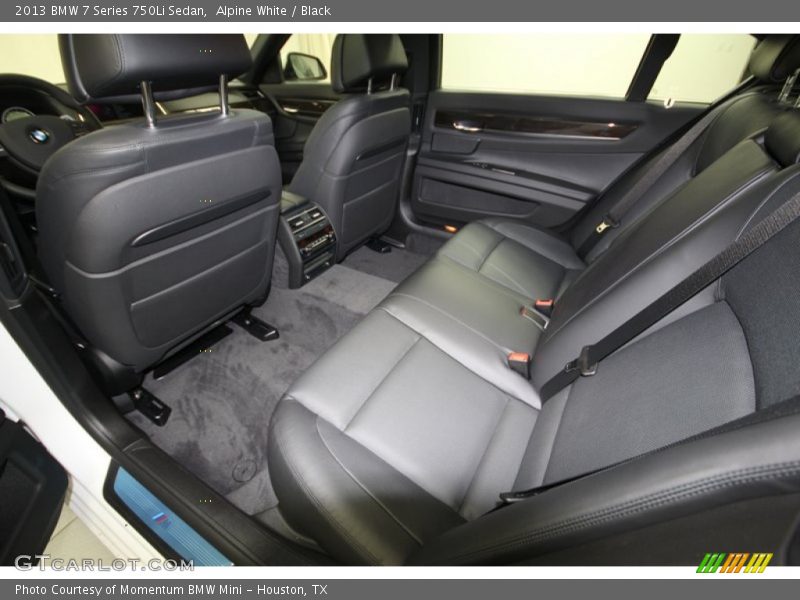Alpine White / Black 2013 BMW 7 Series 750Li Sedan