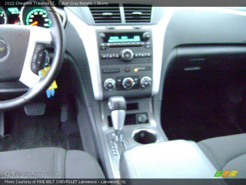 Cyber Gray Metallic / Ebony 2012 Chevrolet Traverse LT