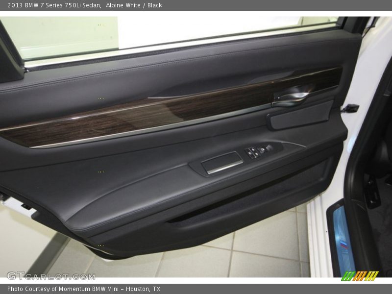 Alpine White / Black 2013 BMW 7 Series 750Li Sedan