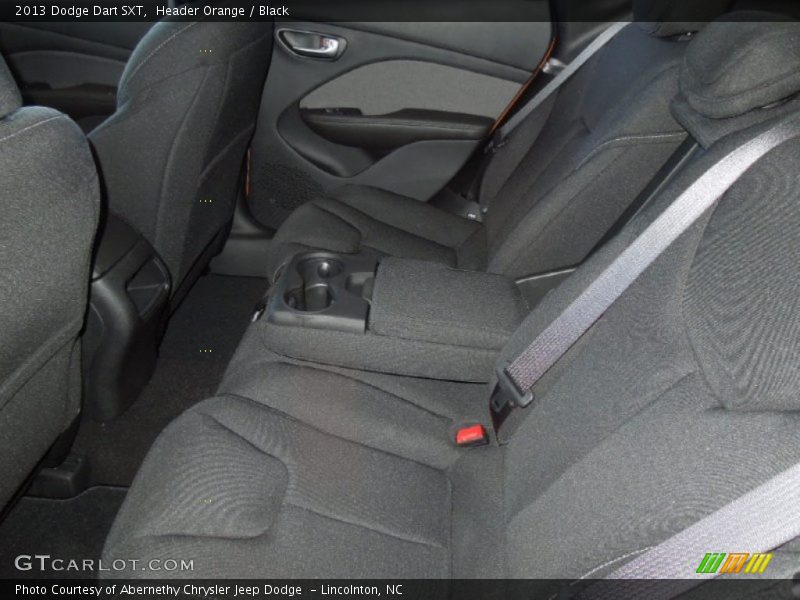 Header Orange / Black 2013 Dodge Dart SXT
