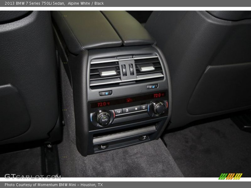 Alpine White / Black 2013 BMW 7 Series 750Li Sedan