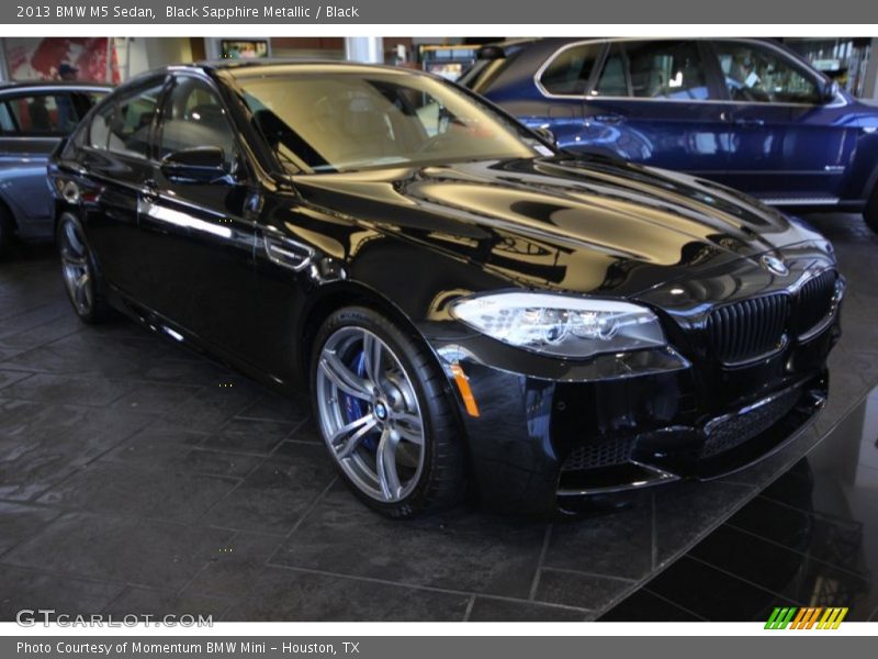 Black Sapphire Metallic / Black 2013 BMW M5 Sedan