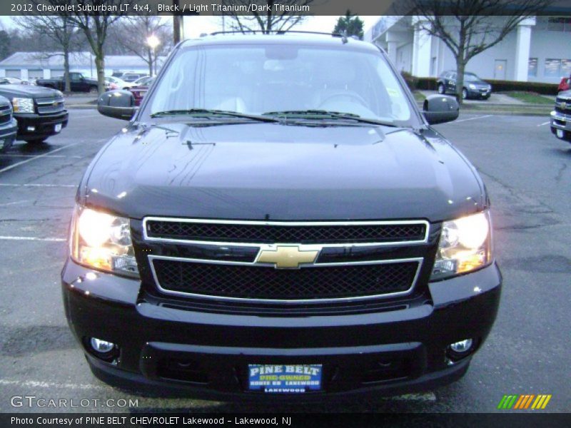 Black / Light Titanium/Dark Titanium 2012 Chevrolet Suburban LT 4x4