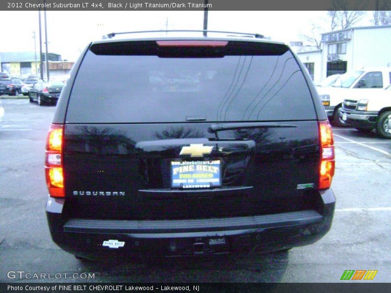 Black / Light Titanium/Dark Titanium 2012 Chevrolet Suburban LT 4x4