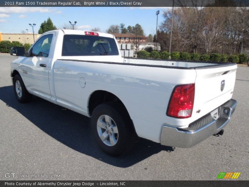 Bright White / Black/Diesel Gray 2013 Ram 1500 Tradesman Regular Cab