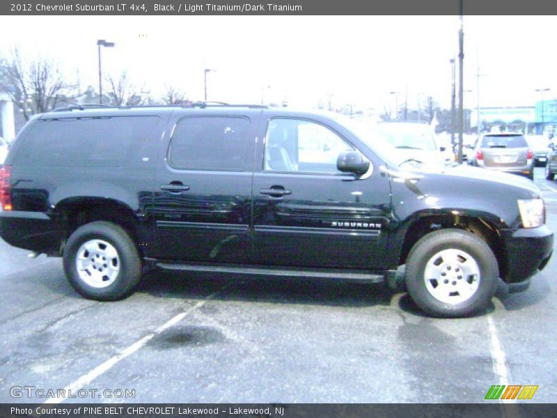Black / Light Titanium/Dark Titanium 2012 Chevrolet Suburban LT 4x4
