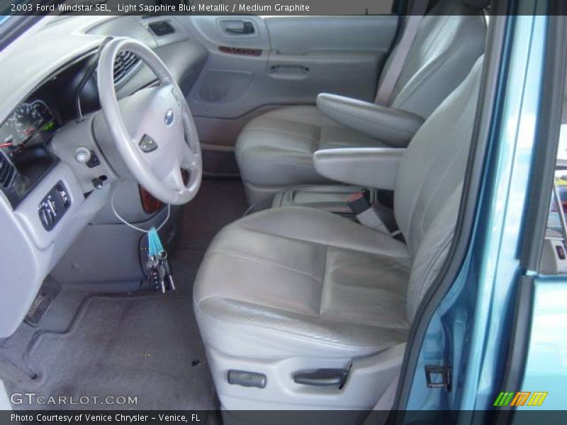 Light Sapphire Blue Metallic / Medium Graphite 2003 Ford Windstar SEL