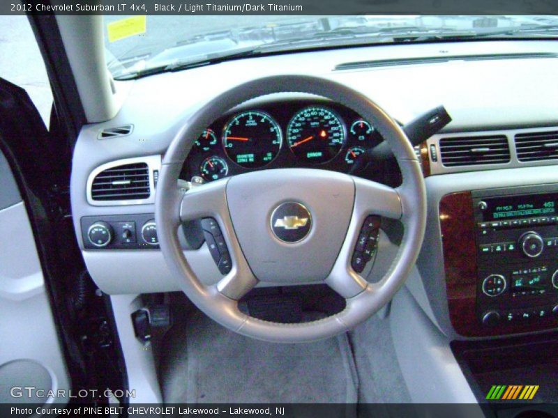 Black / Light Titanium/Dark Titanium 2012 Chevrolet Suburban LT 4x4
