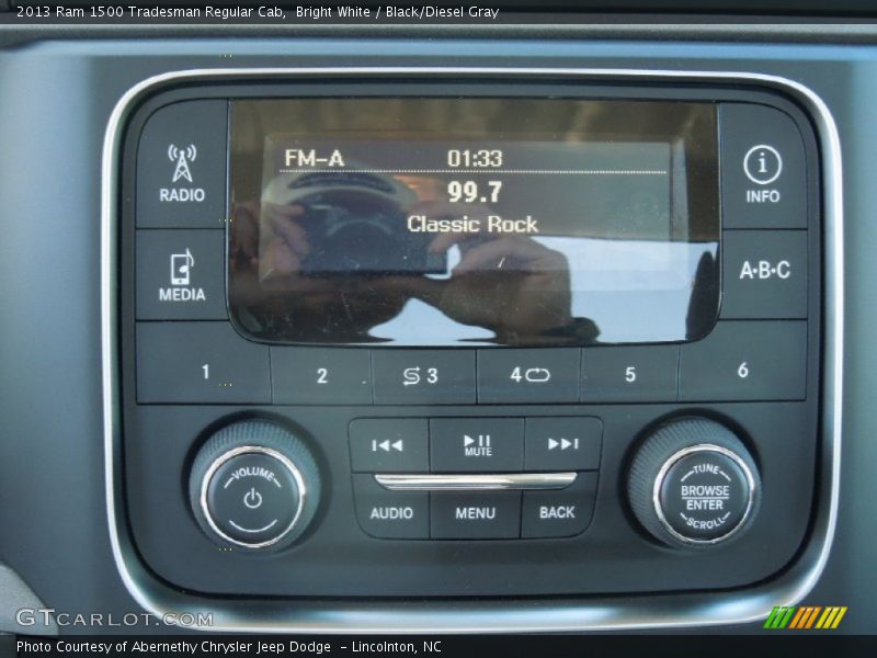 Controls of 2013 1500 Tradesman Regular Cab