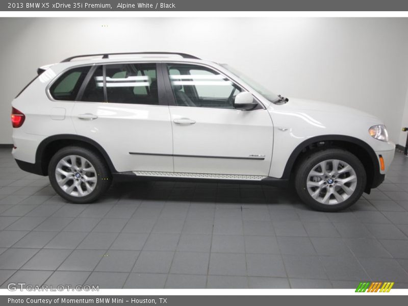 Alpine White / Black 2013 BMW X5 xDrive 35i Premium
