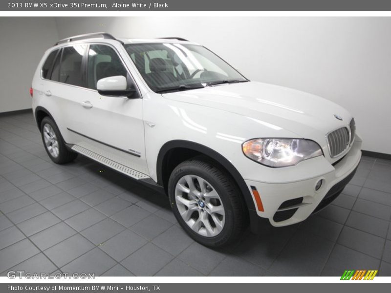 Alpine White / Black 2013 BMW X5 xDrive 35i Premium