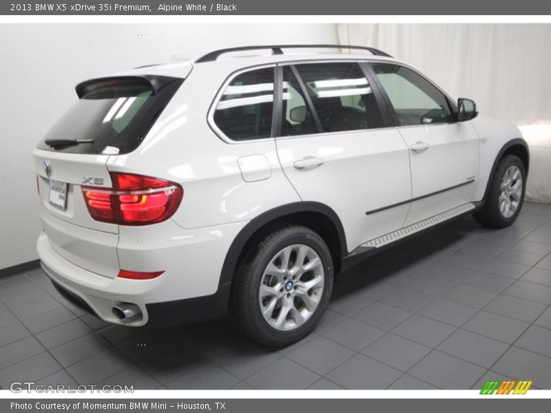 Alpine White / Black 2013 BMW X5 xDrive 35i Premium