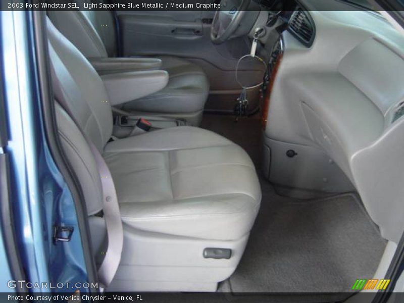 Light Sapphire Blue Metallic / Medium Graphite 2003 Ford Windstar SEL