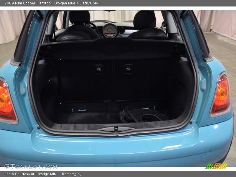 Oxygen Blue / Black/Grey 2009 Mini Cooper Hardtop