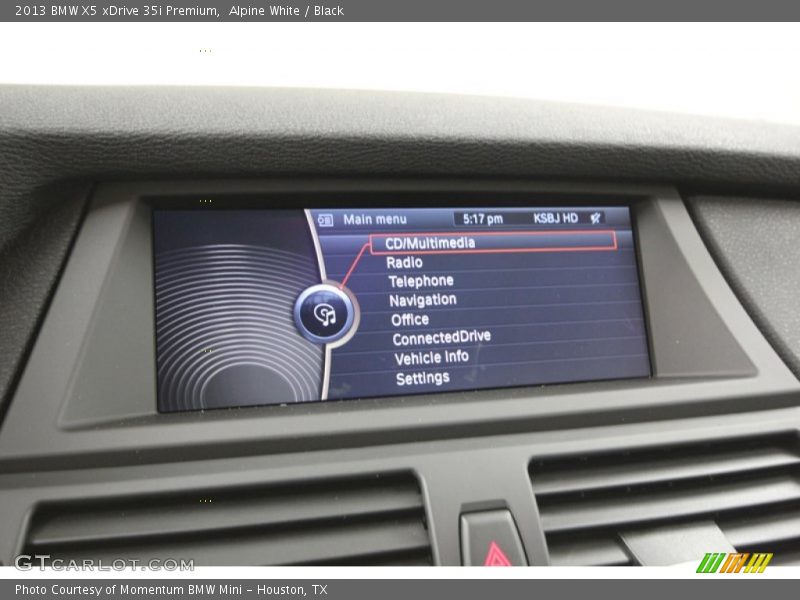 Alpine White / Black 2013 BMW X5 xDrive 35i Premium