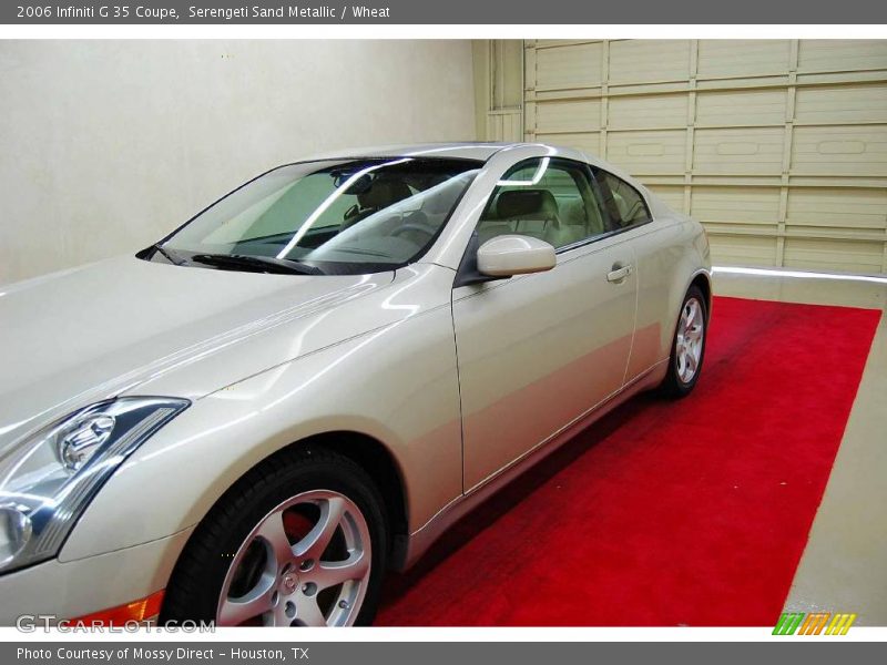 Serengeti Sand Metallic / Wheat 2006 Infiniti G 35 Coupe