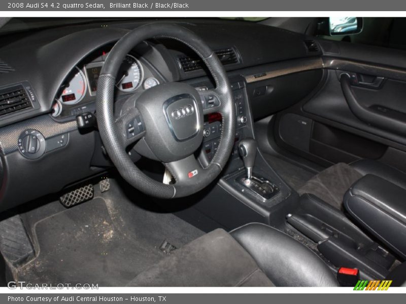  2008 S4 4.2 quattro Sedan Black/Black Interior