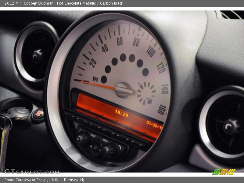 Hot Chocolate Metallic / Carbon Black 2012 Mini Cooper Clubman