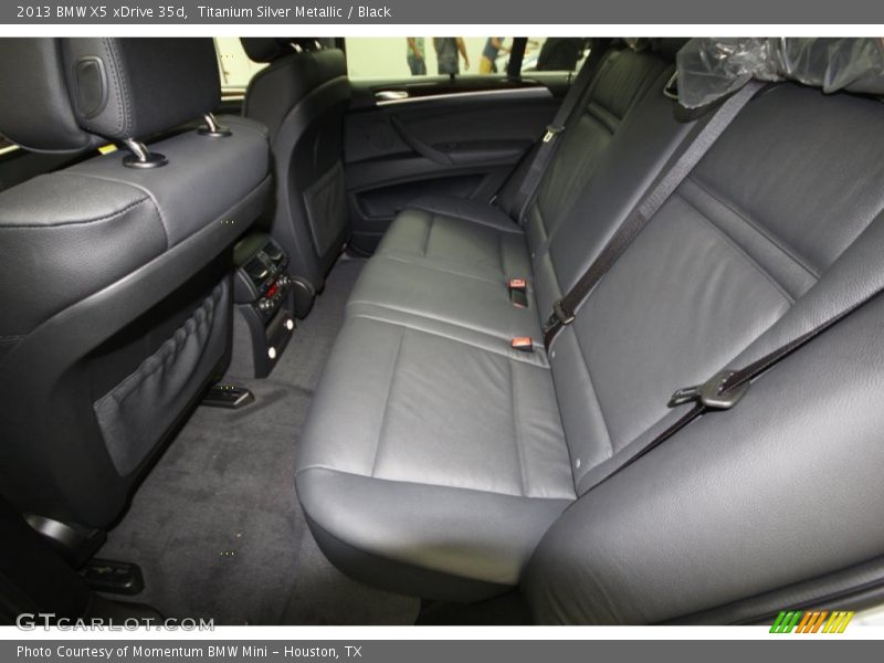 Titanium Silver Metallic / Black 2013 BMW X5 xDrive 35d