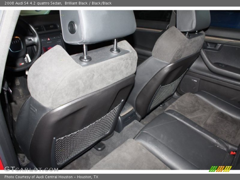 Brilliant Black / Black/Black 2008 Audi S4 4.2 quattro Sedan