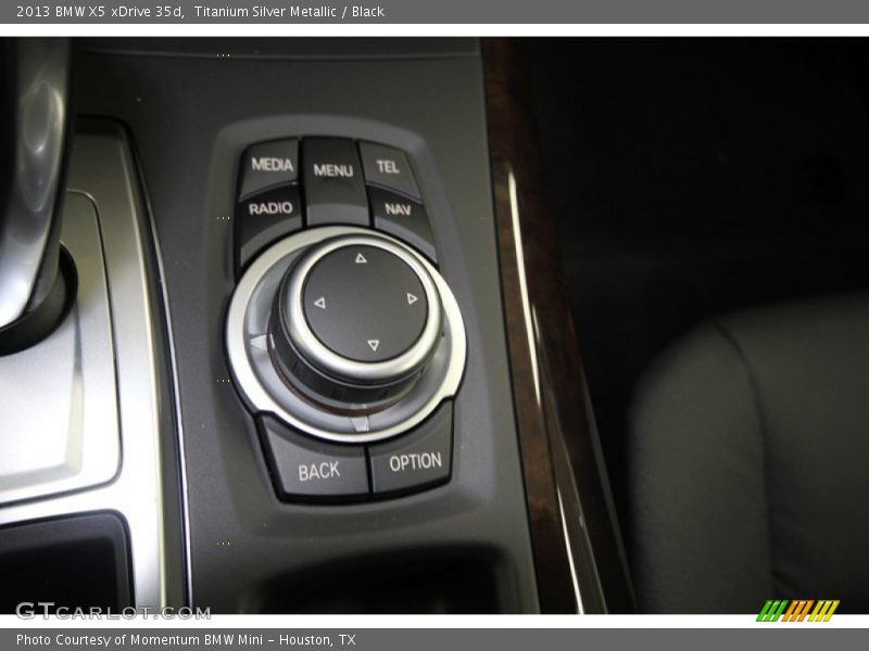 Titanium Silver Metallic / Black 2013 BMW X5 xDrive 35d