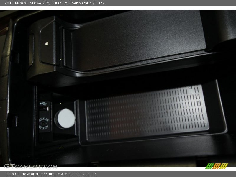 Titanium Silver Metallic / Black 2013 BMW X5 xDrive 35d