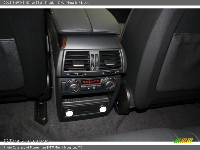 Titanium Silver Metallic / Black 2013 BMW X5 xDrive 35d