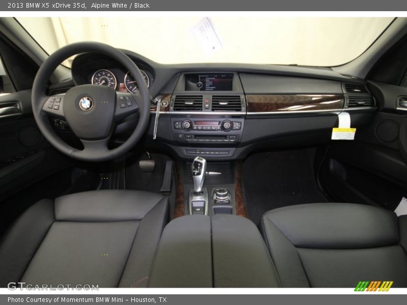 Alpine White / Black 2013 BMW X5 xDrive 35d