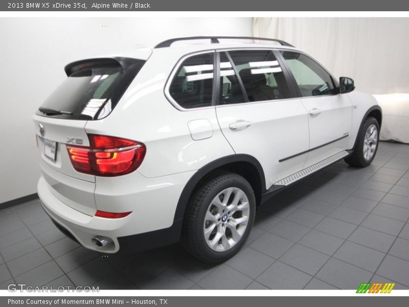 Alpine White / Black 2013 BMW X5 xDrive 35d