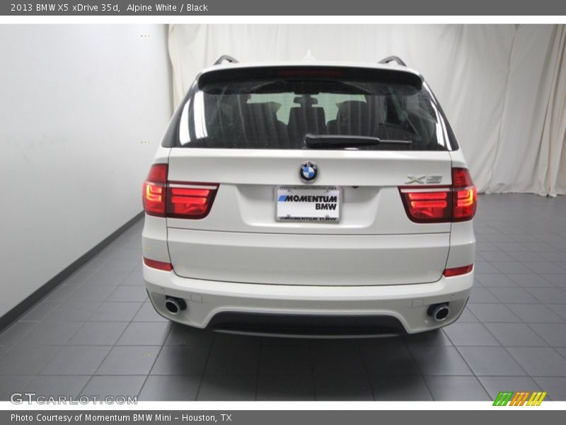 Alpine White / Black 2013 BMW X5 xDrive 35d