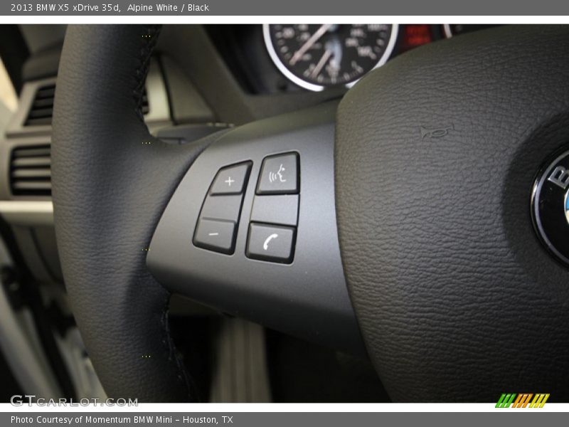 Alpine White / Black 2013 BMW X5 xDrive 35d