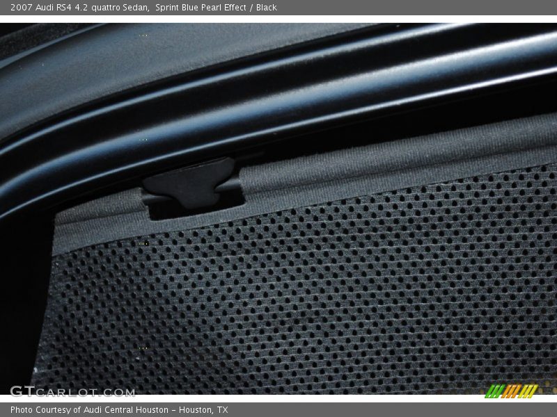 Sprint Blue Pearl Effect / Black 2007 Audi RS4 4.2 quattro Sedan