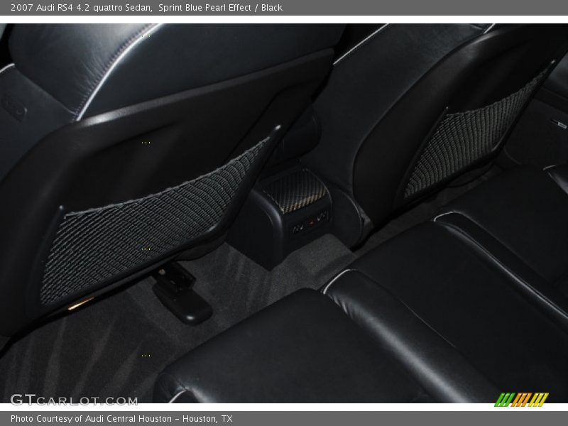 Sprint Blue Pearl Effect / Black 2007 Audi RS4 4.2 quattro Sedan