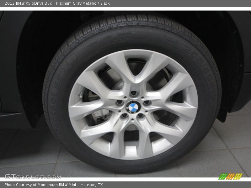 Platinum Gray Metallic / Black 2013 BMW X5 xDrive 35d