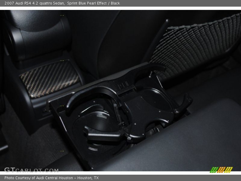 Sprint Blue Pearl Effect / Black 2007 Audi RS4 4.2 quattro Sedan