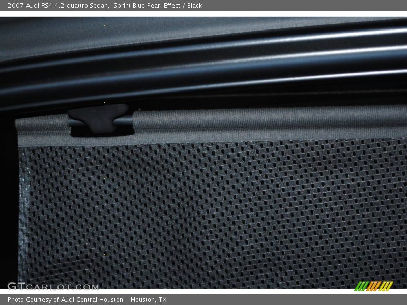 Sprint Blue Pearl Effect / Black 2007 Audi RS4 4.2 quattro Sedan