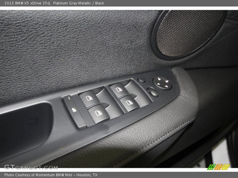 Platinum Gray Metallic / Black 2013 BMW X5 xDrive 35d