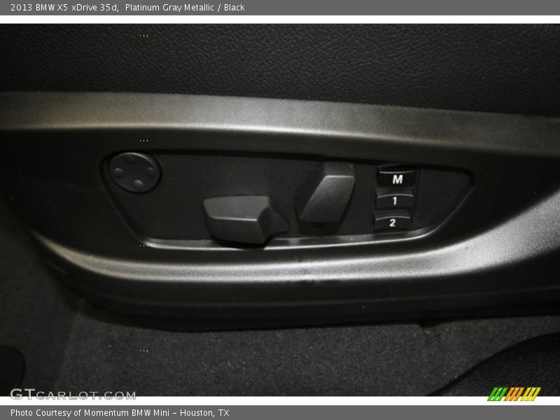 Platinum Gray Metallic / Black 2013 BMW X5 xDrive 35d