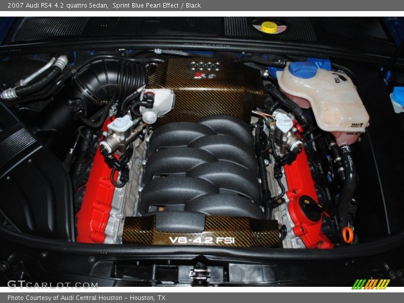  2007 RS4 4.2 quattro Sedan Engine - 4.2 Liter FSI DOHC 32-Valve VVT V8