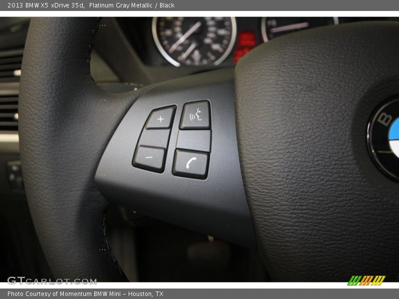 Platinum Gray Metallic / Black 2013 BMW X5 xDrive 35d