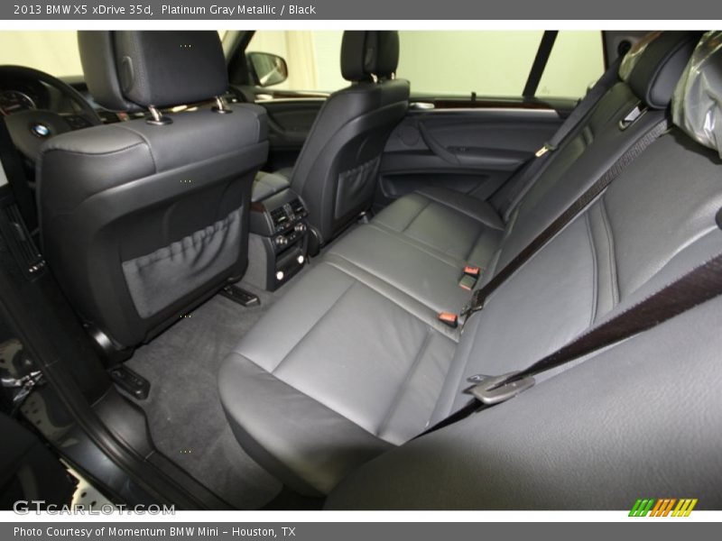 Platinum Gray Metallic / Black 2013 BMW X5 xDrive 35d