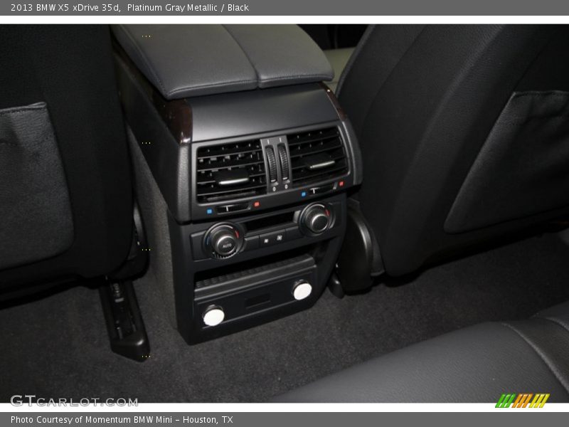 Platinum Gray Metallic / Black 2013 BMW X5 xDrive 35d