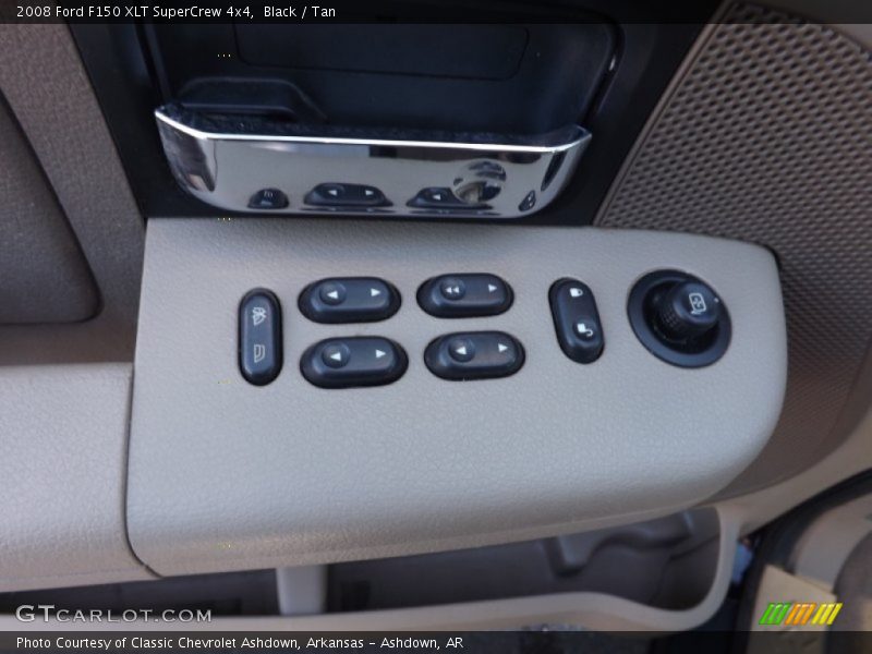 Black / Tan 2008 Ford F150 XLT SuperCrew 4x4