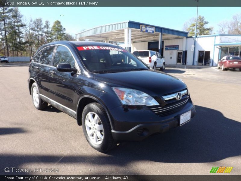Nighthawk Black Pearl / Ivory 2008 Honda CR-V EX