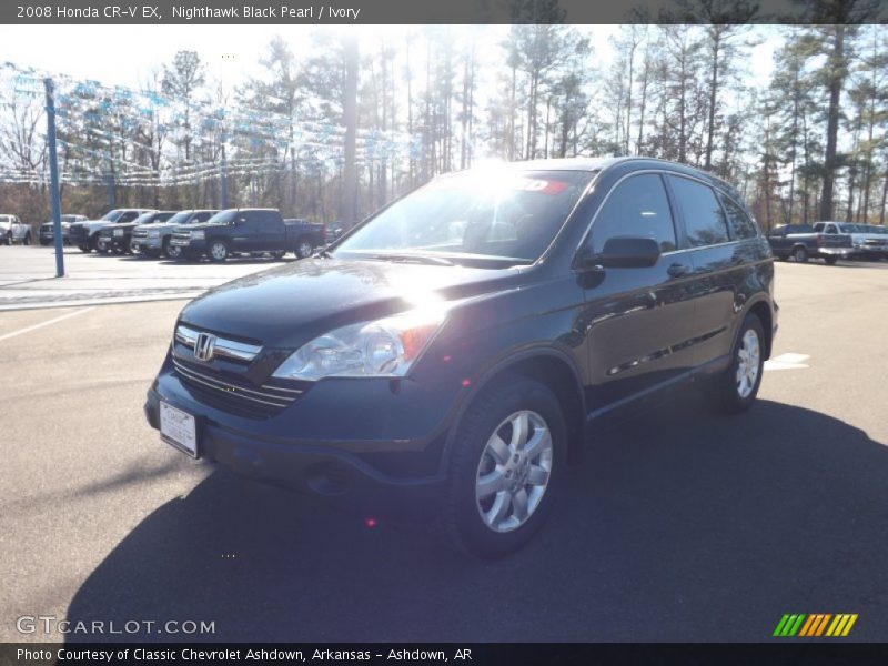 Nighthawk Black Pearl / Ivory 2008 Honda CR-V EX