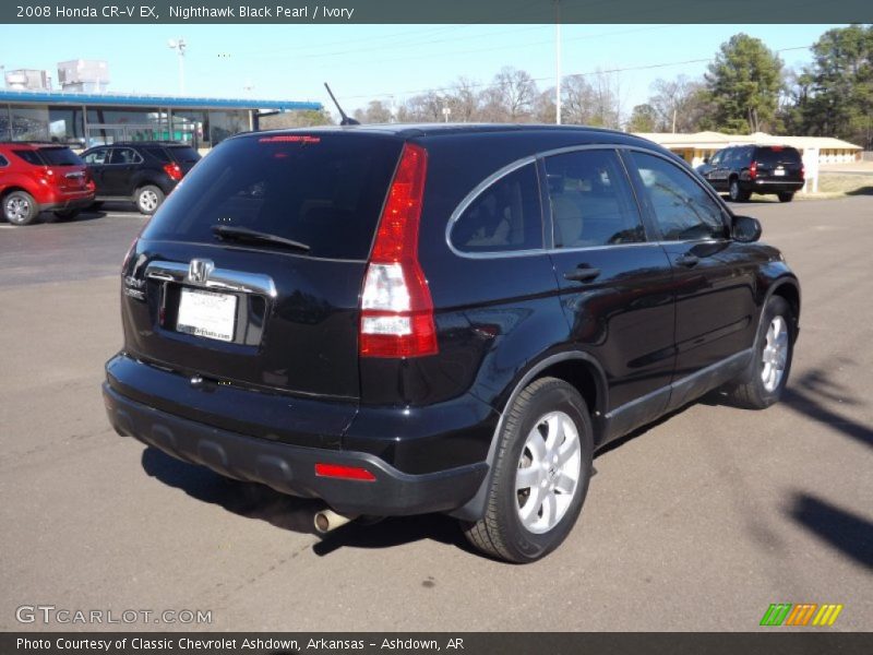 Nighthawk Black Pearl / Ivory 2008 Honda CR-V EX