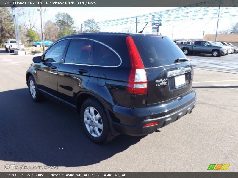 Nighthawk Black Pearl / Ivory 2008 Honda CR-V EX