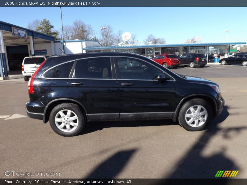Nighthawk Black Pearl / Ivory 2008 Honda CR-V EX
