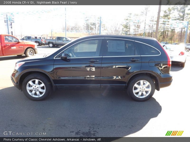 Nighthawk Black Pearl / Ivory 2008 Honda CR-V EX